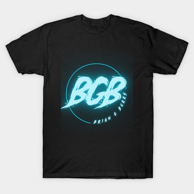 BGB Logo - Blue T-Shirt by Slaughterhouse Press